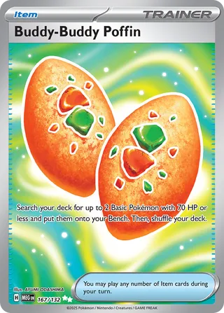 Buddy-Buddy Poffin (Mega Evolution 167/132)